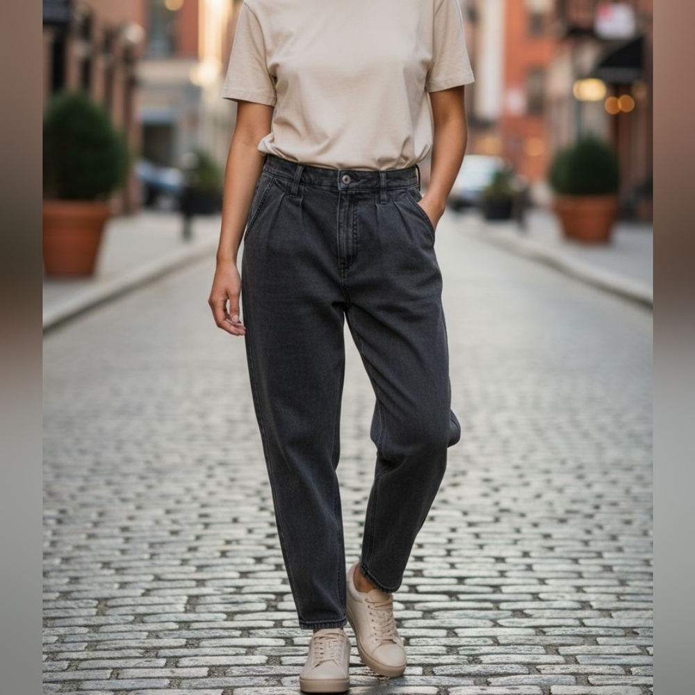 Joe's Jeans Charcoal Straight Leg Women's Denim